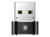 Baseus USB-C adapter Sort