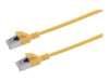 Prokord Slim CAT 6a U/FTP 3m Netværkskabel Yellow