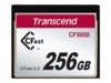 Transcend CFast 2.0 CFX650 CFast 2.0 Card 256GB 510MB/s