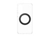 PanzerGlass CARE by Feature Case Transparent w. Black Kickstand & Qi Compatible Samsung S25 Edge Beskyttelsescover Transparent