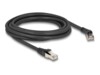 DeLOCK CAT 8.1 S/FTP 3m Patchkabel Sort