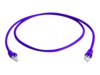 Telegärtner DataVoice Office CAT 6a SFTP, PiMF Patchkabel Purple RAL 4005