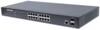 Intellinet Web-Managed 2 SFP Ports, 16 x ports, IEEE 802.3at/af Power over ( / ), 2 x SFP, Endspan, 19 Rackmount' Switch 16-porte Gigabit PoE+