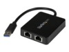 StarTech.com Netværksadapter SuperSpeed USB 3.0 Kabling