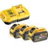 DeWalt DCB118X3-QW 3x 54V Akku-Starter-Set