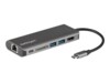 StarTech.com USB C Multiport Adapter - Portable USB-C Dock to 4K HDMI, 2-pt USB 3.0 Hub, SD/SDHC, GbE, 60W PD Pass-Through - USB Type-C/Thunderbolt 3 - NEW VERSION AVAILABLE DKT30CSDHPD3 (DKT30CSDHPD) USB-C / Thunderbolt 3 Dockingstation