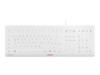 CHERRY STREAM Tastatur Saks Kabling Tysk