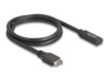 DeLOCK USB Type-C kabel 70cm Sort