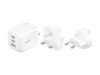 Belkin BoostCharge Pro Adapter 70Watt 1xUSB-A 2.0 2xUSB-C