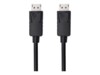 Qoltec 20 pin DisplayPort han -> 20 pin DisplayPort han 3 m Sort