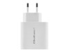 Qoltec Adapter 45Watt 1xUSB-A 2.0 1xUSB-C