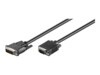 goobay VGA-kabel 1m Sort