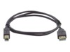 Kramer C-USB/AB Series USB 2.0 USB-kabel 4.6m Grå
