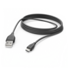 Hama 00201588 USB-A to Micro USB-B 3m Sort