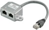 Goobay RJ45 Y-Adapter CAT5 1 til 2