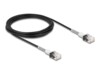 DeLOCK CAT 6a Ikke afskærmet parsnoet (UTP) 3m Patchkabel Sort