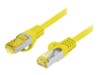 Lanberg CAT 6a S/FTP 1.5m Patchkabel Gul RAL 1016