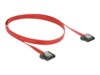 DeLOCK Seriel ATA-kabel Rød 50cm
