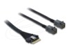 Delock Serial Attached SCSI (SAS) internt kabel Sort