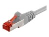 Goobay RJ45 CAT 6 S/FTP CU LSZH 25m Grey