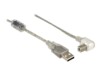 Delock USB-kabel 3m Transparent