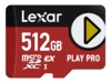 Lexar PLAY PRO microSDXC UHS-I Memory Card 512GB 900MB/s