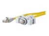 METZ CONNECT E-DAT V6 CAT 6 S/FTP CU 1m Gul
