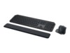 Logitech MX Keys S Combo Sæt med mus og tastatur Membran Ja Trådløs Fransk