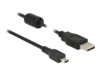 Delock USB-kabel 3m Sort