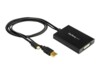 StarTech.com Mini DisplayPort to Dual-Link DVI Adapter - USB Powered - Dual Link Connectivity - Black - DVI Active Display Converter (MDP2DVID2) Video transformer