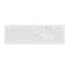 Contour Design Active Key AK-C8100F-UVS-W/NOR Tastatur Saksnøglekontakt Kablet Nordisk