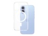 PanzerGlass HardCase Transparent w. White MagSafe iPhone 16 Beskyttelsescover Transparent Apple iPhone 16