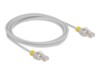 DeLOCK CAT 6a S/FTP 2m Patchkabel Grey