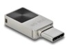 DeLOCK 256GB USB-C USB stick Sort Sølv