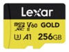 Lexar Professional GOLD Series microSDXC UHS-II Memory Card 256GB 280MB/s