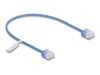 DeLOCK CAT 6 Ikke afskærmet parsnoet (UTP) 30cm Patchkabel Blå