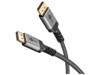 goobay plus series DisplayPort kabel 2m Grå