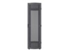 Intellinet Network Cabinet, Free Standing (Standard), 42U, Usable Depth 123 to 973mm/Width 503mm, Black, Flatpack, Max 1500kg, Server Rack, IP20 rated, 19', Steel, Multi-Point Door Lock, One Lock Per Side Panel, Three Year Warranty Rack Sort