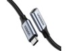 Kabel USB Ugreen Przedluzajacy kabel USB-C 3.1 Gen2 UGREEN US372, 4K, 100W, 0.5m (czarny)