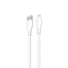 DUDAO Lightning - 1 Meter White USB-A to Lightning 1m