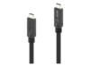 PureLink PureInstall MicroX4 USB 3.2 Gen 1x2 USB Type-C kabel Sort