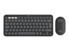Logitech Pebble 2 Combo for Mac Tastatur og mus-sæt Saks Trådløs