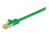 goobay CAT 7 SFTP, PiMF 25m Patchkabel Grøn