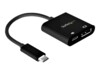 StarTech.com USB C to DisplayPort Adapter with Power Delivery, 8K 60Hz/4K 120Hz USB Type C to DP 1.4 Monitor Video Converter w/60W PD Pass-Through Charging, HBR3, Thunderbolt 3 Compatible - USB-C Male to DP Female (CDP2DP14UCPB) USB / DisplayPort adapter 