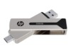 HP 911 Pro 256GB USB 3.2 / USB-C USB stick Sort Sølv