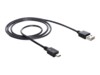 Delock EASY-USB USB-kabel 1m Sort