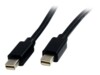 StarTech.com 1m Mini DisplayPort 1.2 Cable M/M Mini DisplayPort 4k DisplayPort kabel 1m Sort