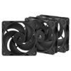 ARCTIC P14 Pro Reverse Fan 3-pack Sort 140 mm