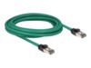 Delock PROFINET CAT 5e SF/UTP 3m Patchkabel Grøn