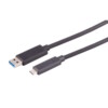 Optical USB-A adapter cable, USB-C, 3.2, 5G, 25m